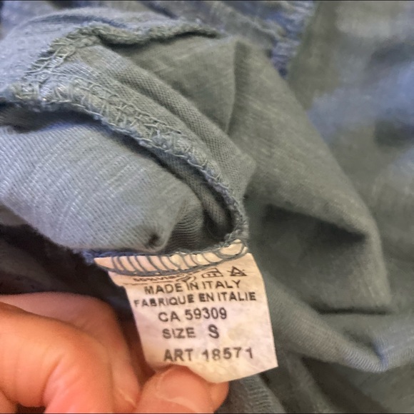 Angela Mara blue dot midi dress w/ soft lining - Picture 4 of 4